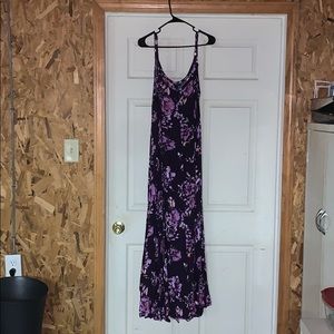 Long floral dress